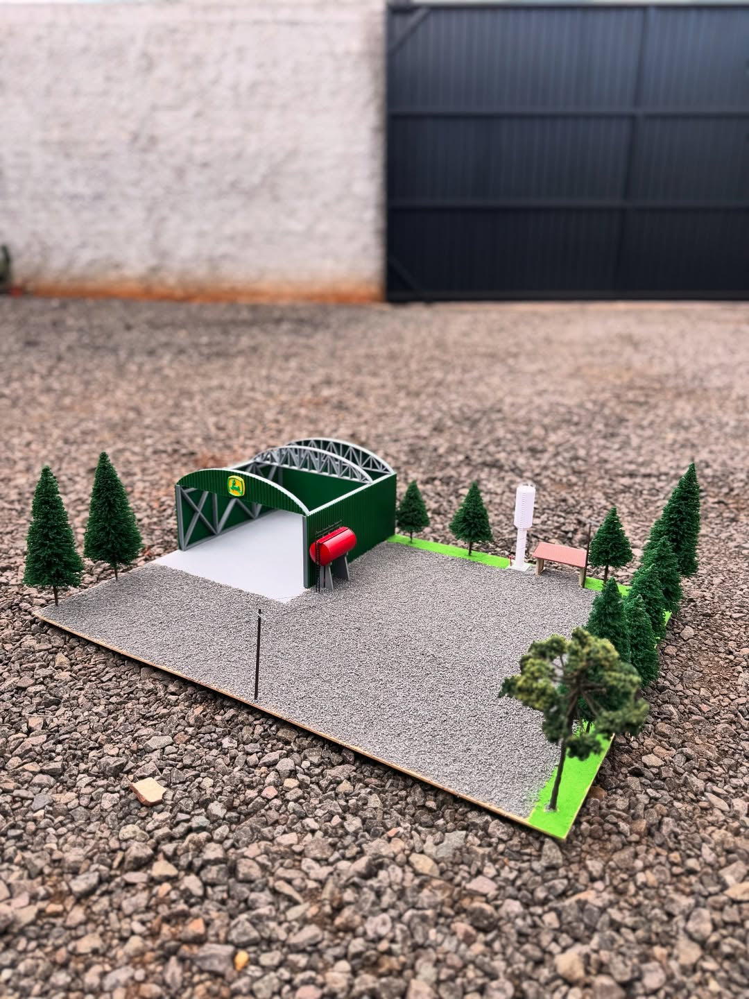 Diorama Rural em Miniatura 1/32