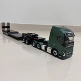 Miniatura Volvo FH com Carreta Prancha 7 Eixos (Escala 1/24)