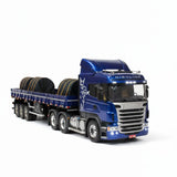 Scania R620 Highline Carroceria Carga Seca Azul – Miniatura RC Escala 1/24