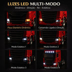 Caminhão Basculante Scania P450 XT 8x4 Euro 6 Controle Remoto - Escala 1/14