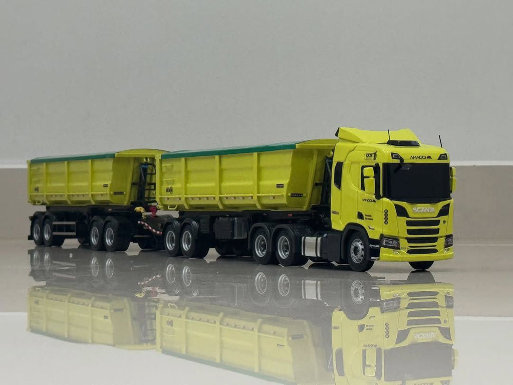 Scania NTG Rodocaçamba Randon RC 1/14 - (Controle Remoto)