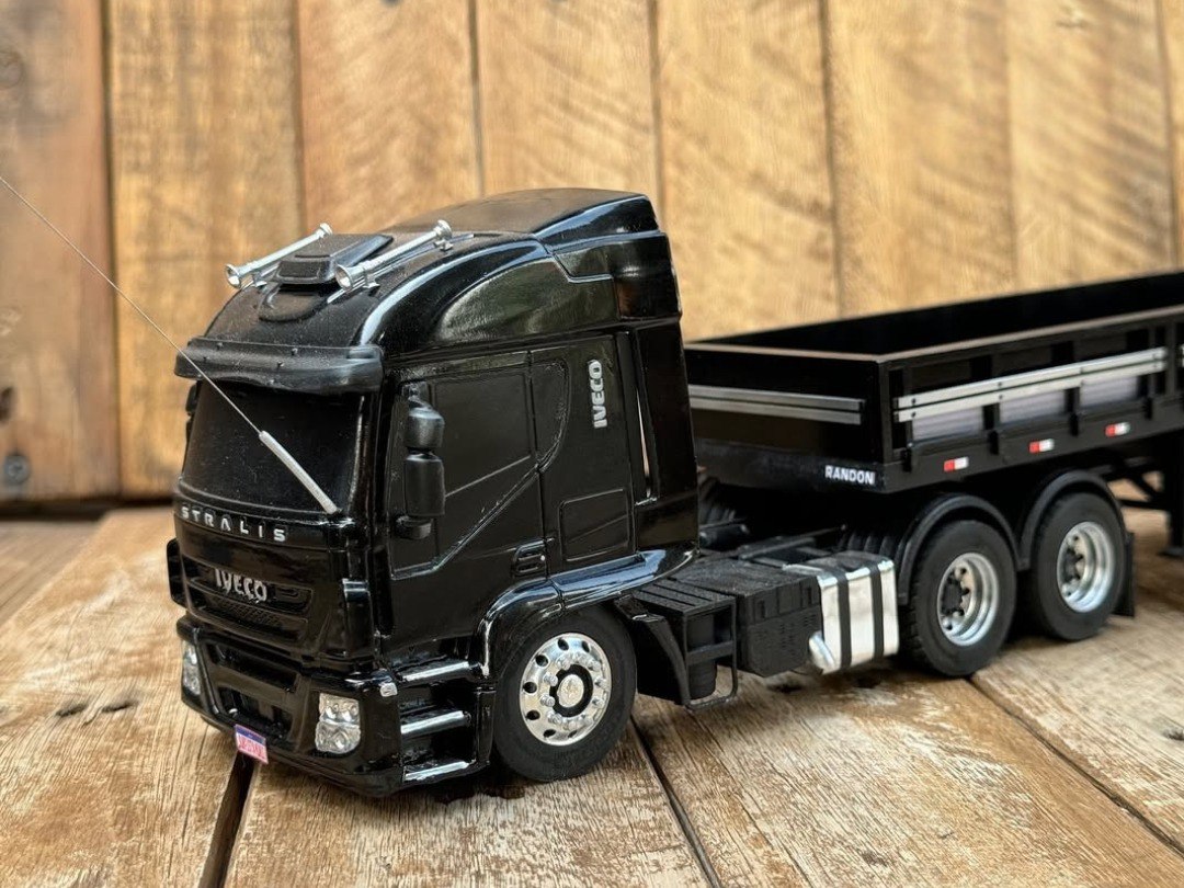 Iveco Stralis RC Prancha Randon 1/14 – ( Controle Remoto)