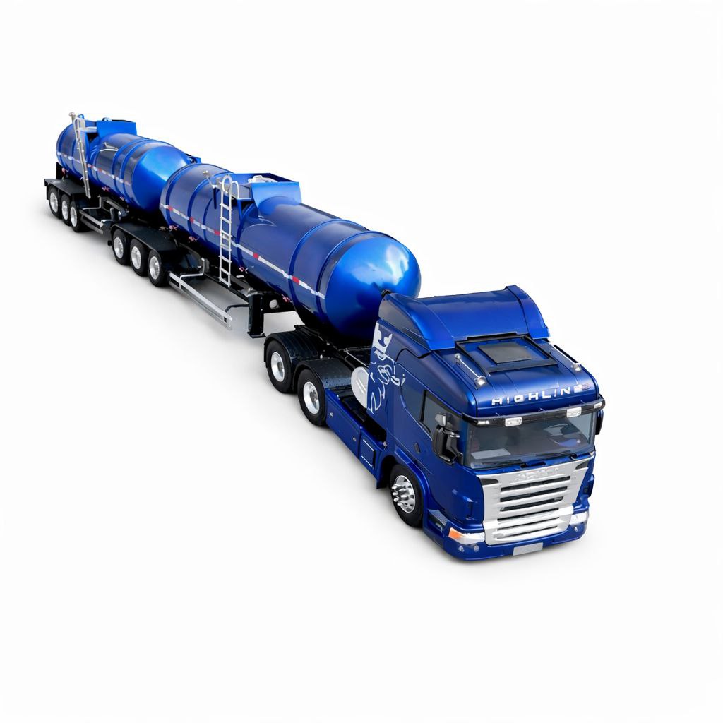 Scania R Carreta Tanque RC 1/14 - ( Controle Remoto )